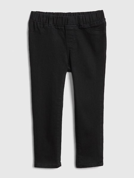 Black Pull-On Slim Jeans (Q25848) | £15