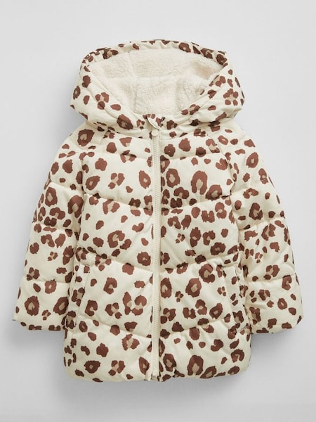 Snow Leopard Water Resistant Cold Control Quilted Puffer Coat (Q26403) | £45