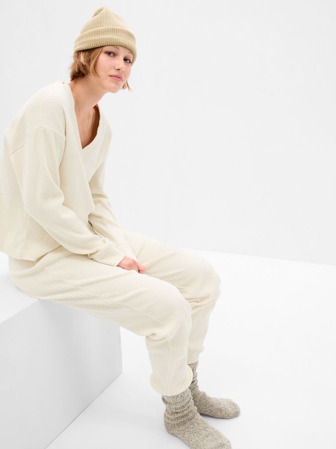 Buy Women s Pyjamas Cream Sale Online Gap UK