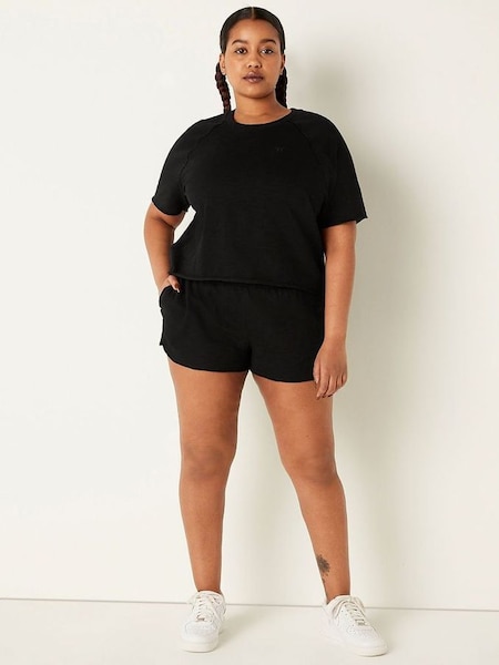 Pure Black Summer Lounge Shorts (Q30526) | £16