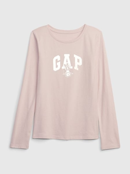 Pink Disney Organic Cotton Graphic Long Sleeve T-Shirt (Q30915) | £10