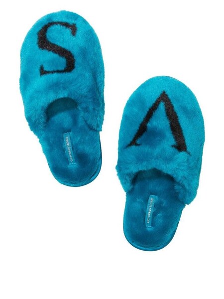 Blue Closed Toe Slipper (Q31192) | £35
