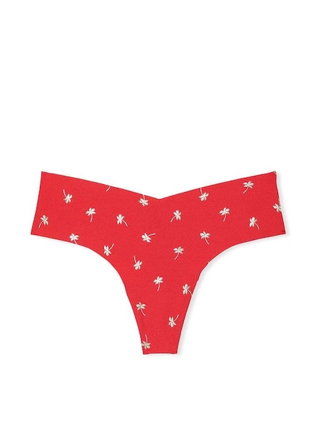 Pink Wild Strawberry Thong No-Show Knickers (Q31778) | £6