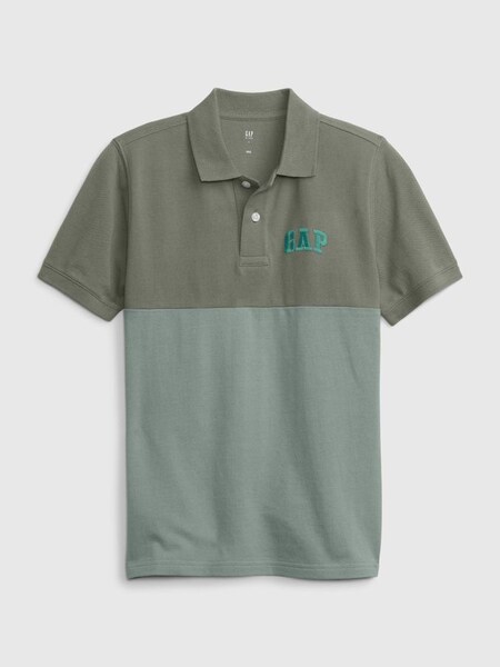 Logo Pique Short Sleeve Polo Shirt (Q34565) | £6