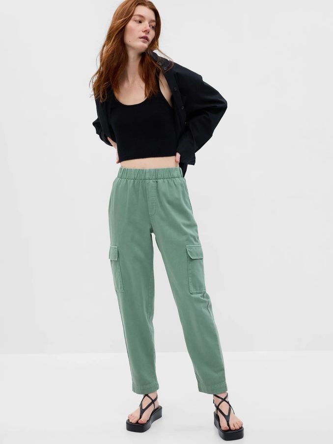 Womens camo cargo pants gap online