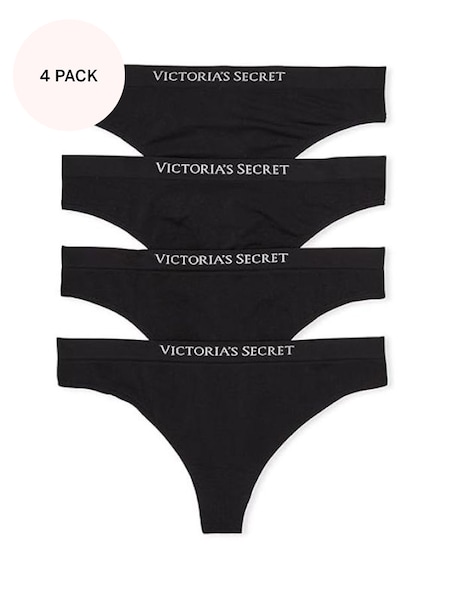 Black Thong Multipack Knickers (Q35604) | £20
