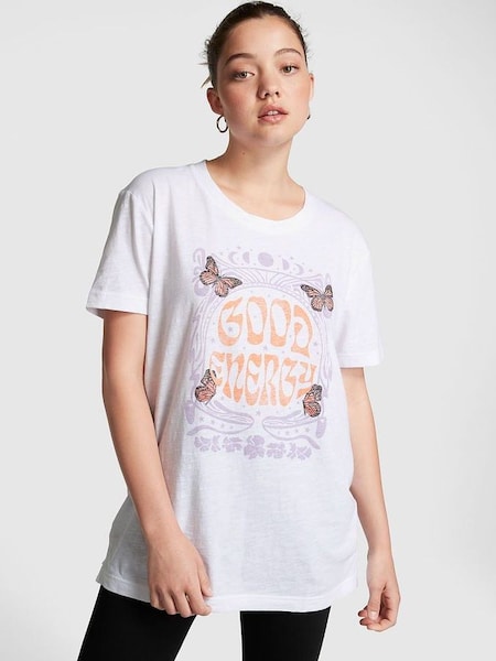 victoria secret white t shirt