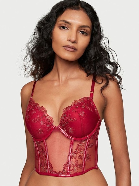 Red Lacquer Red Bra Top (Q38520) | £75