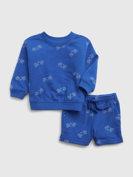 Blue Logo Baby Sweat Set (Q39007) | £10