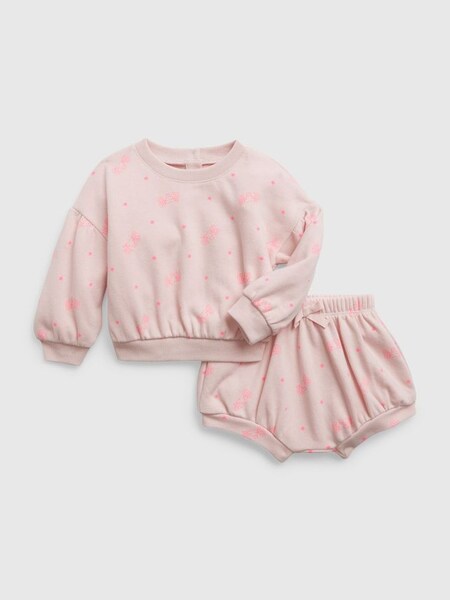 Pink Logo Baby Sweat Set (Q40142) | £13