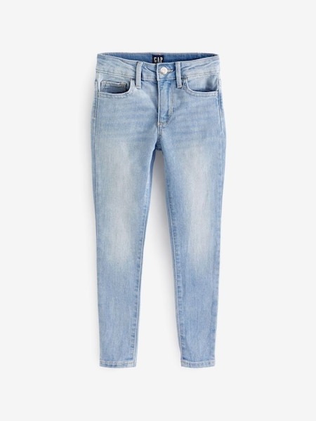 Blue Mid Rise Skinny Jeans (Q40170) | £20