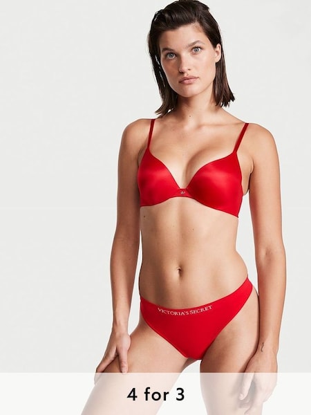 Lipstick Red Smooth Seamless Thong Knickers (Q41519) | £9