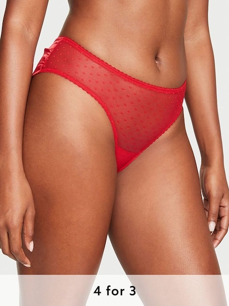 Lipstick Red Cheeky Knickers (Q41523) | £14