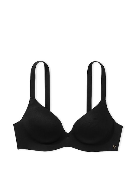 Black Lightly Lined Plunge Non Wired Bra (Q41531) | £39