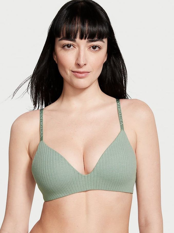 Buy Green The T Shirt Bras Victoriassecretpink Online Victoria s Secret UK