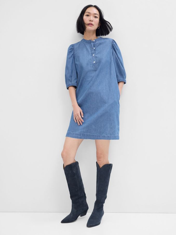 Buy Women s Dresses Denim Dressesandjumpsuits Online Gap UK