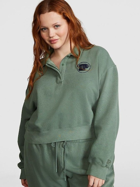 Fresh Forest Green Fleece Sweatshirt (Q43135) | £39