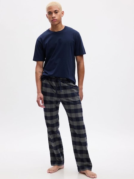 Grey Flannel Check Pyjama Bottoms (Q43214) | £35
