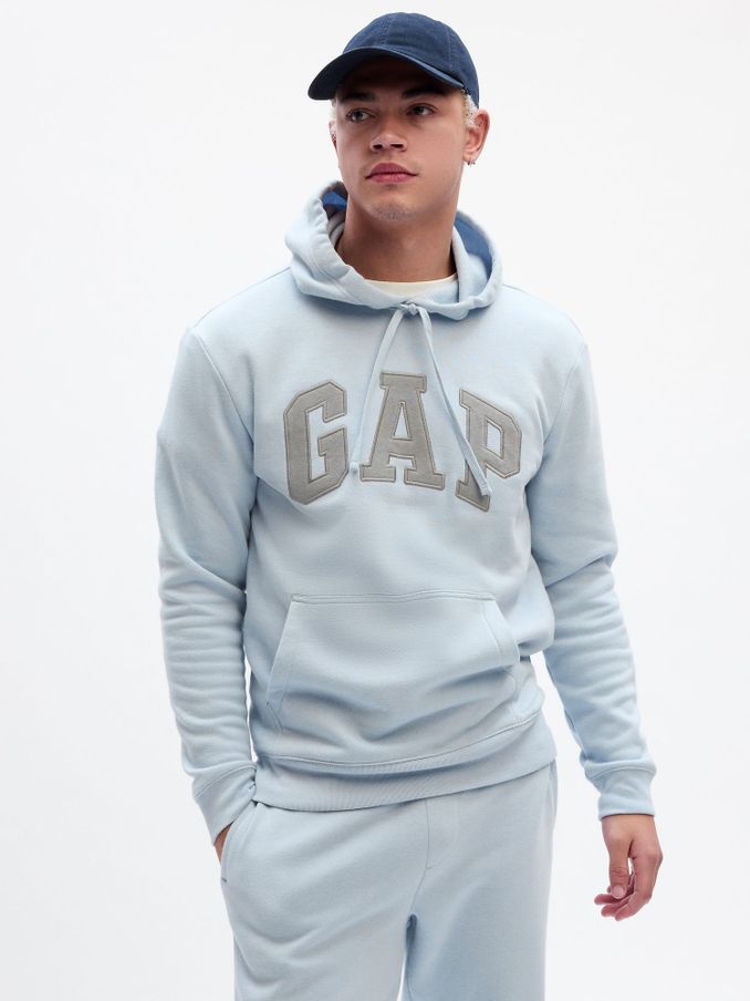 Light blue gap hoodie deals