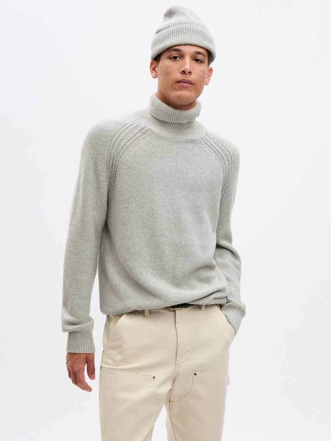 Mens turtle neck jumpers uk hot sale