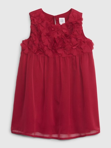 Red Floral Swing Dress (Q43235) | £35