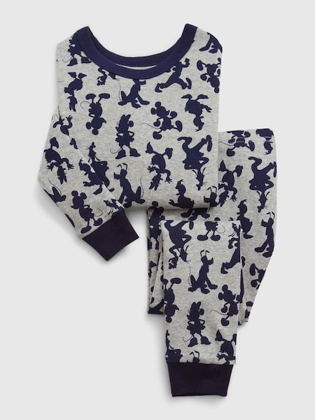 Grey Disney Mickey & Friends Long Sleeve Pyjama Set (Q43328) | £20