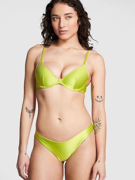 Limelight Green Padded Bikini Top (Q43520) | £26