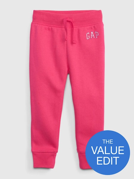 Pink Arch Logo Pull On Joggers (Q43562) | £15