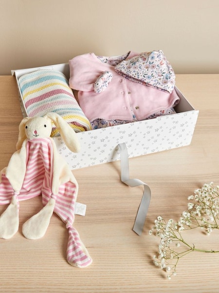 Meadow Print Gift Set in Pink (Q45405) | £79