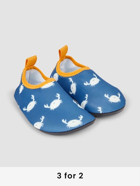 Blue Crab Anti-Slip Swim Shoes (Q45493) | £10
