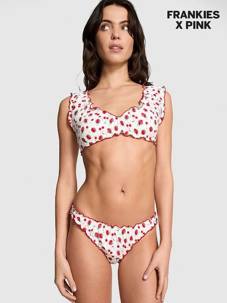 Summer Berries Red Cheeky Frankies Bikinis Hudson Bikini Bottom (Q50876) | £34