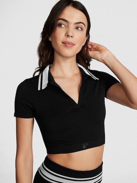 Pure Black Polo T-Shirt (Q57353) | £29