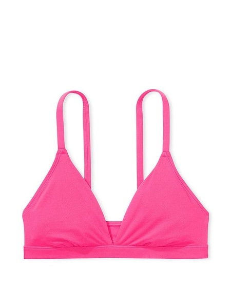 Enchanted Pink Triangle Stretch Bralette (Q57385) | £25