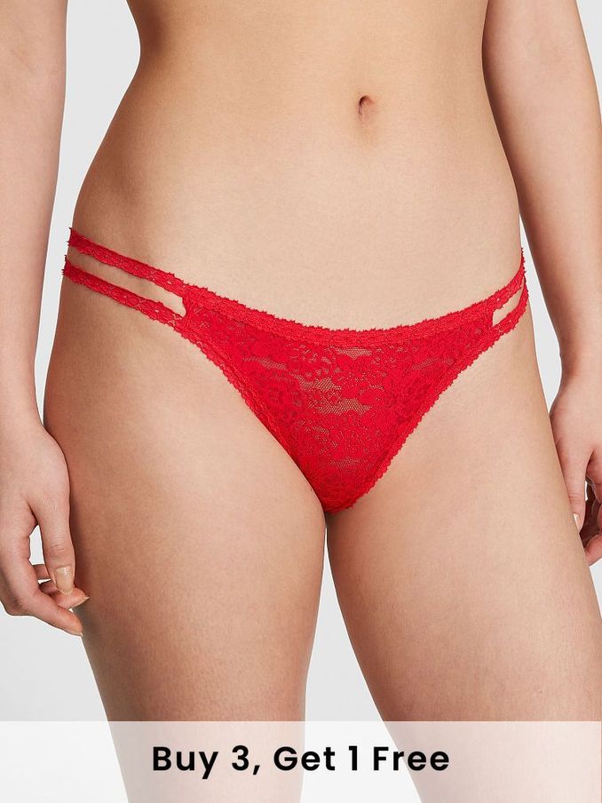 Red panties on sale