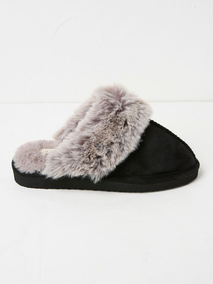 Women s Natural Slippers FatFace UK
