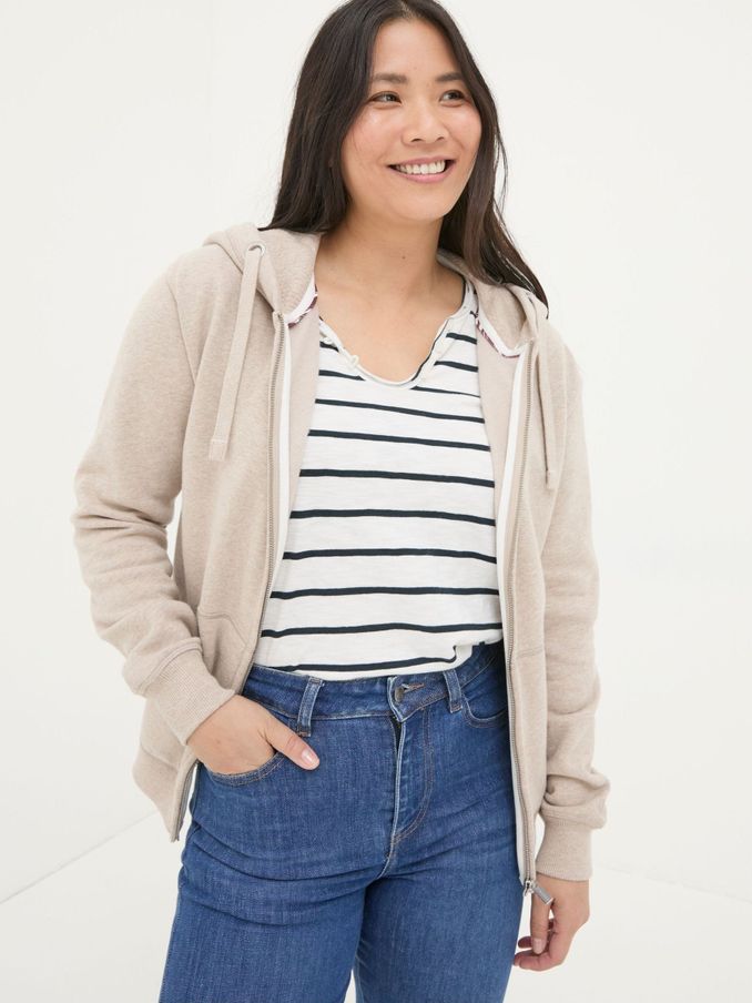 Women s Zip Up Hoodies Women s Zip Through Hoodies FatFace UK
