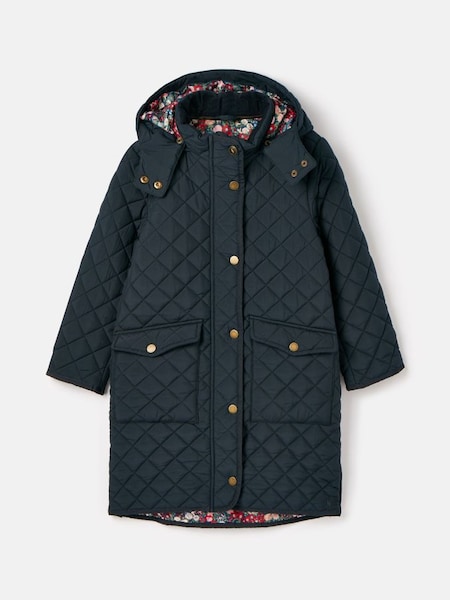 Chatham Navy Showerproof Padded Quilted Coat (Q66871) | £29.95 - £32.95