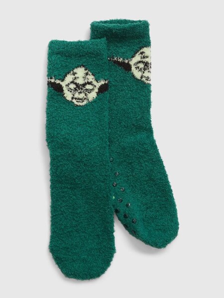 Green Disney / Marvel Fluffy Socks (Q68339) | £6