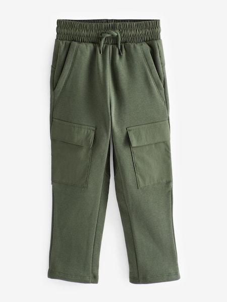 Green Cargo Straight Fit Joggers (4-13yrs) (Q68340) | £25