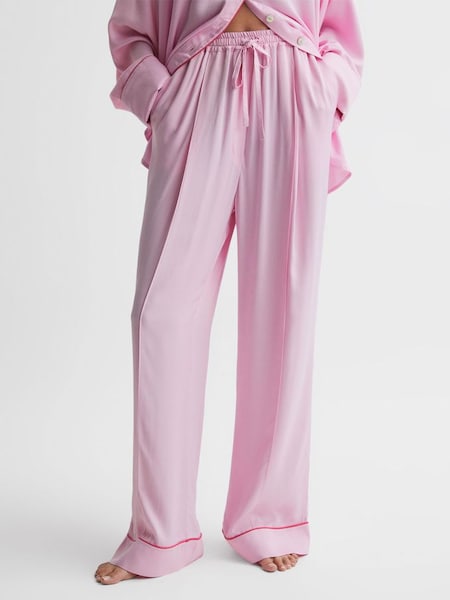Sleeper Relaxed Drawstring Trousers in Bubblegum (Q71072) | £157
