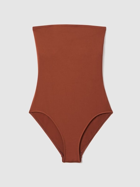 Bondi Born Strapless Swimsuit in Copper (Q74693) | £200