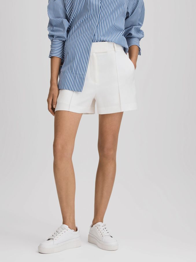 Buy Women s White Shorts Online Reiss UK