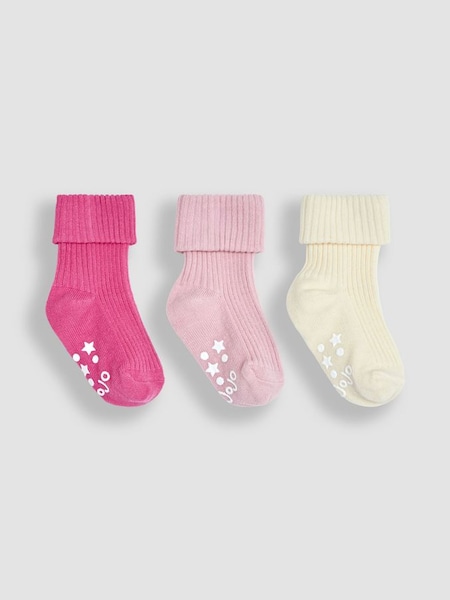 Pink 3-Pack Socks (Q80305) | £9.50