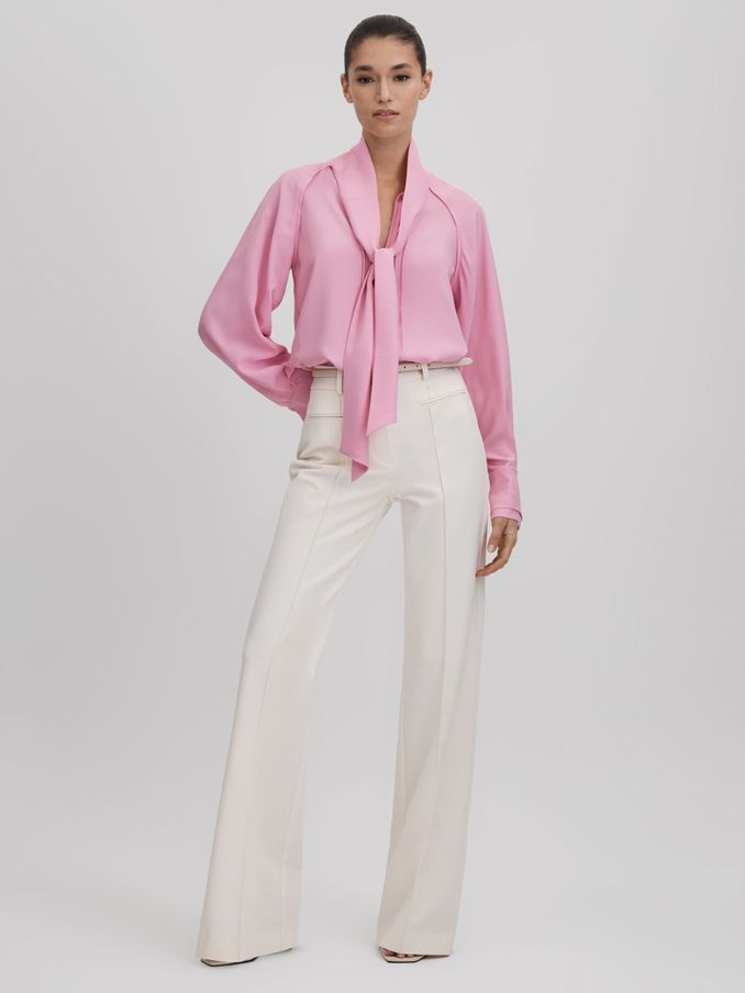 Zip front deals blouse uk
