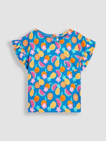 Cobalt Summer Fruits Drop Shoulder T-Shirt (Q83158) | £14