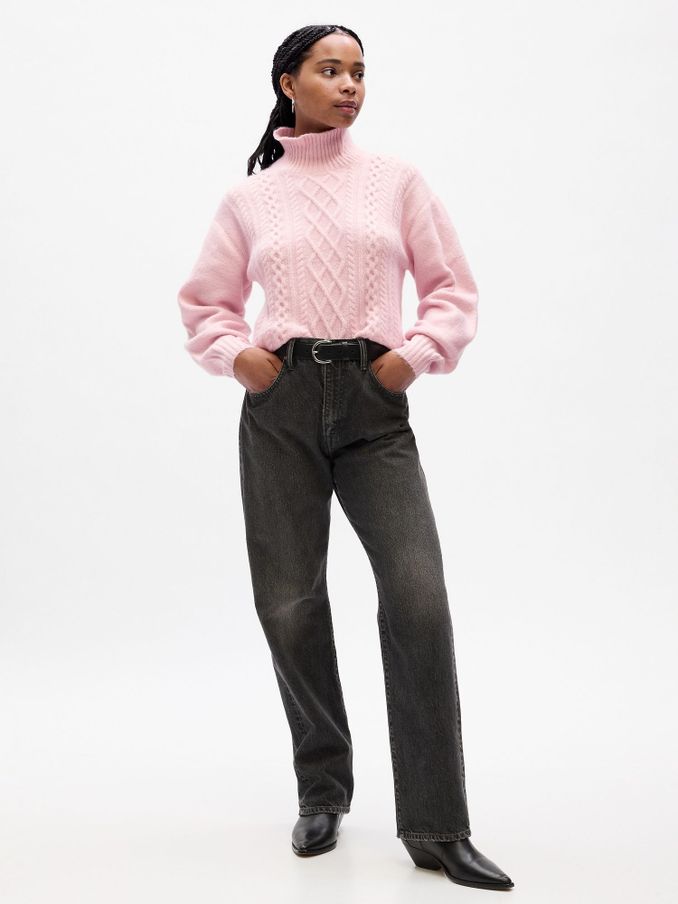 Buy Women s High Neck Sale Jumpers Online Gap UK