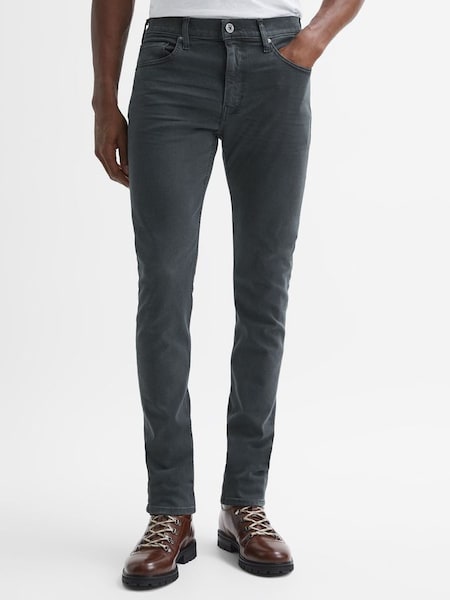 Paige High Slim Fit Stretch Jeans in Vintage Midnight Thistle (Q87435) | £230