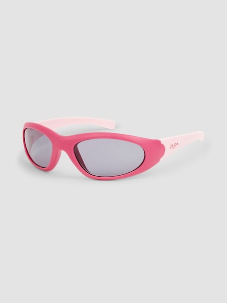 Fuchsia Colour Block Sunglasses (Q88286) | £12.50