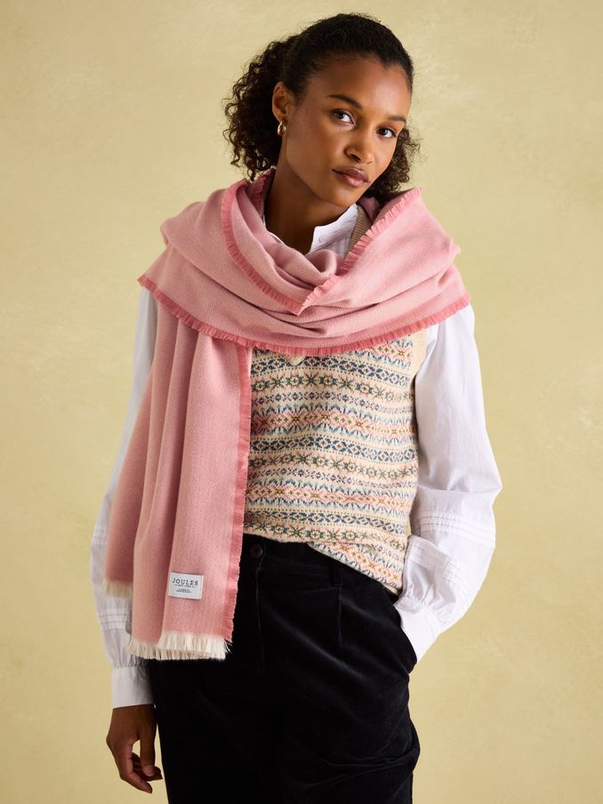 Buy Women s Scarves Pink Online Joules UK
