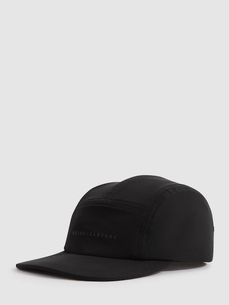 Castore Water Repellent Baseball Cap in Onyx Black (Q90468) | £38